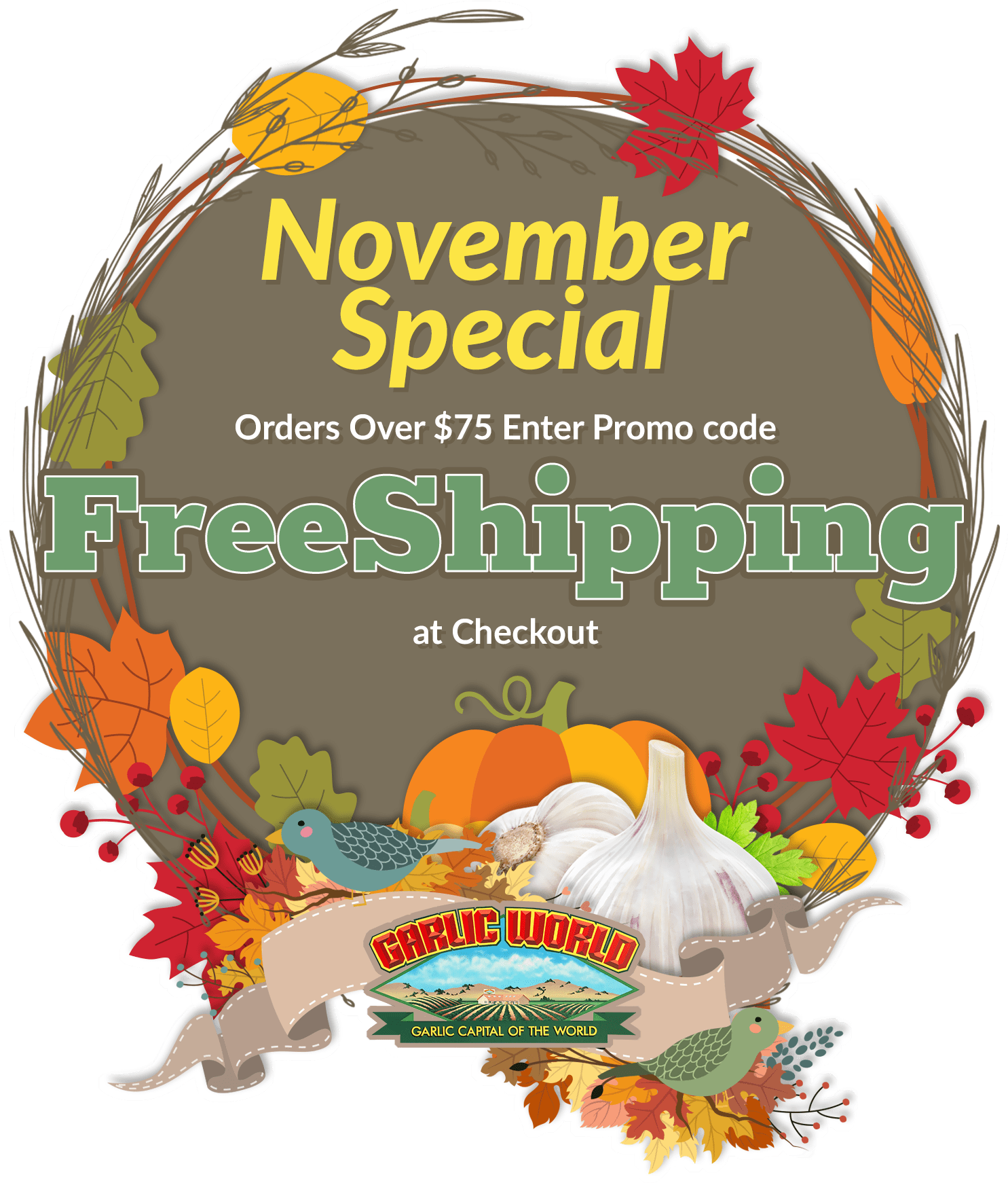 Garlic World Gilroy, CA Home